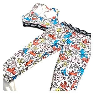 2 piece Keith Haring x forever 21 collection
